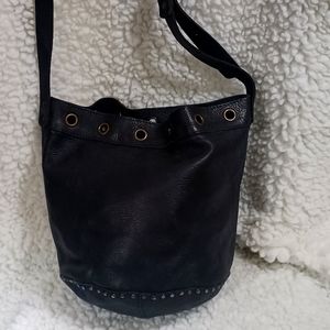 Cardon Leather Bucket Bag